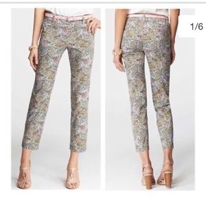 Ann Taylor Carnegie Crop Pants